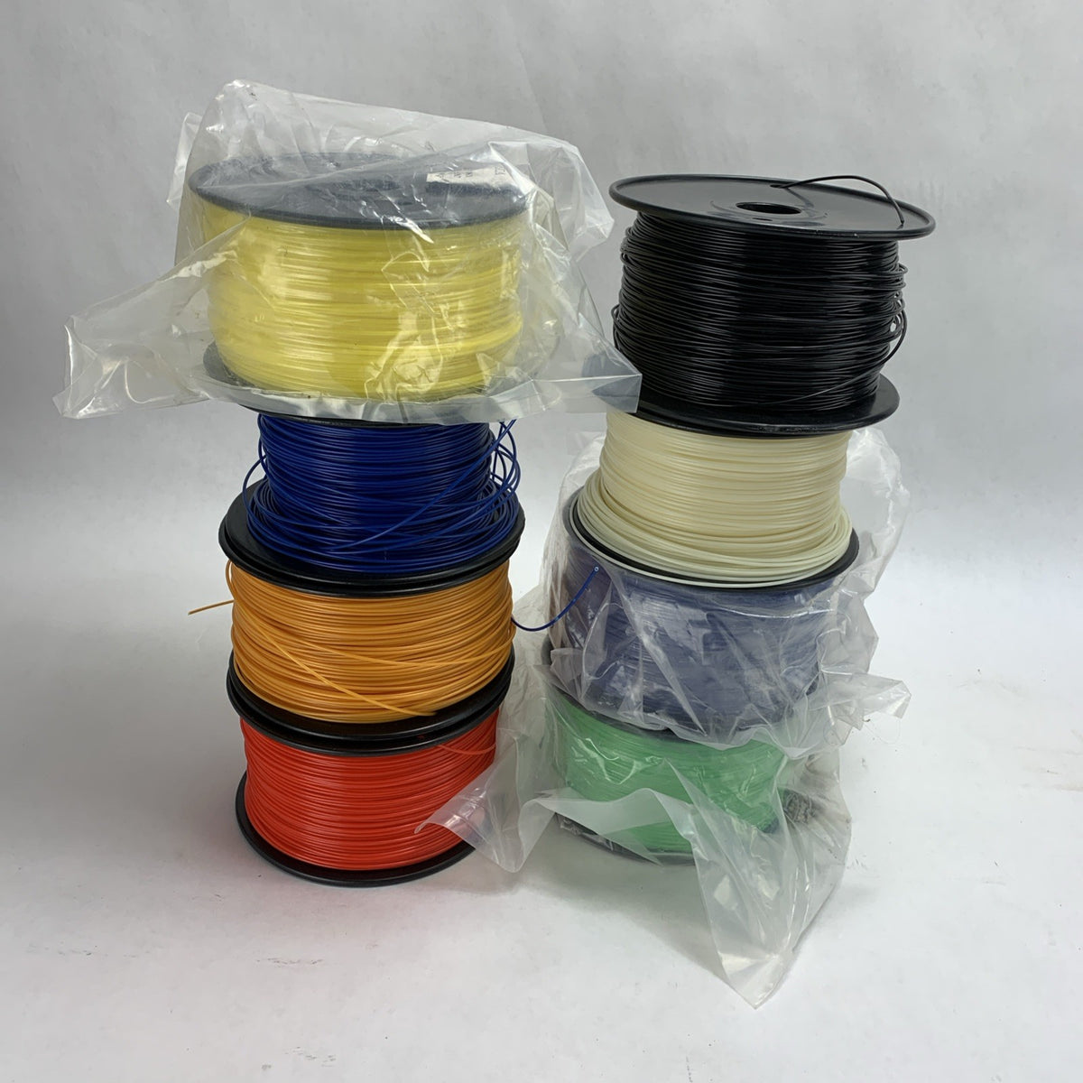 1.75mm Color 3D Printer PLA Filament - Mixed Lot of 83