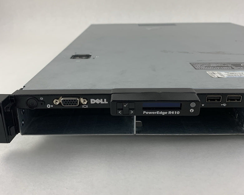 Dell PowerEdge R410 1U Server 2x Xeon E5620 2.4 GHz 8 GB Ram No OS No HDD