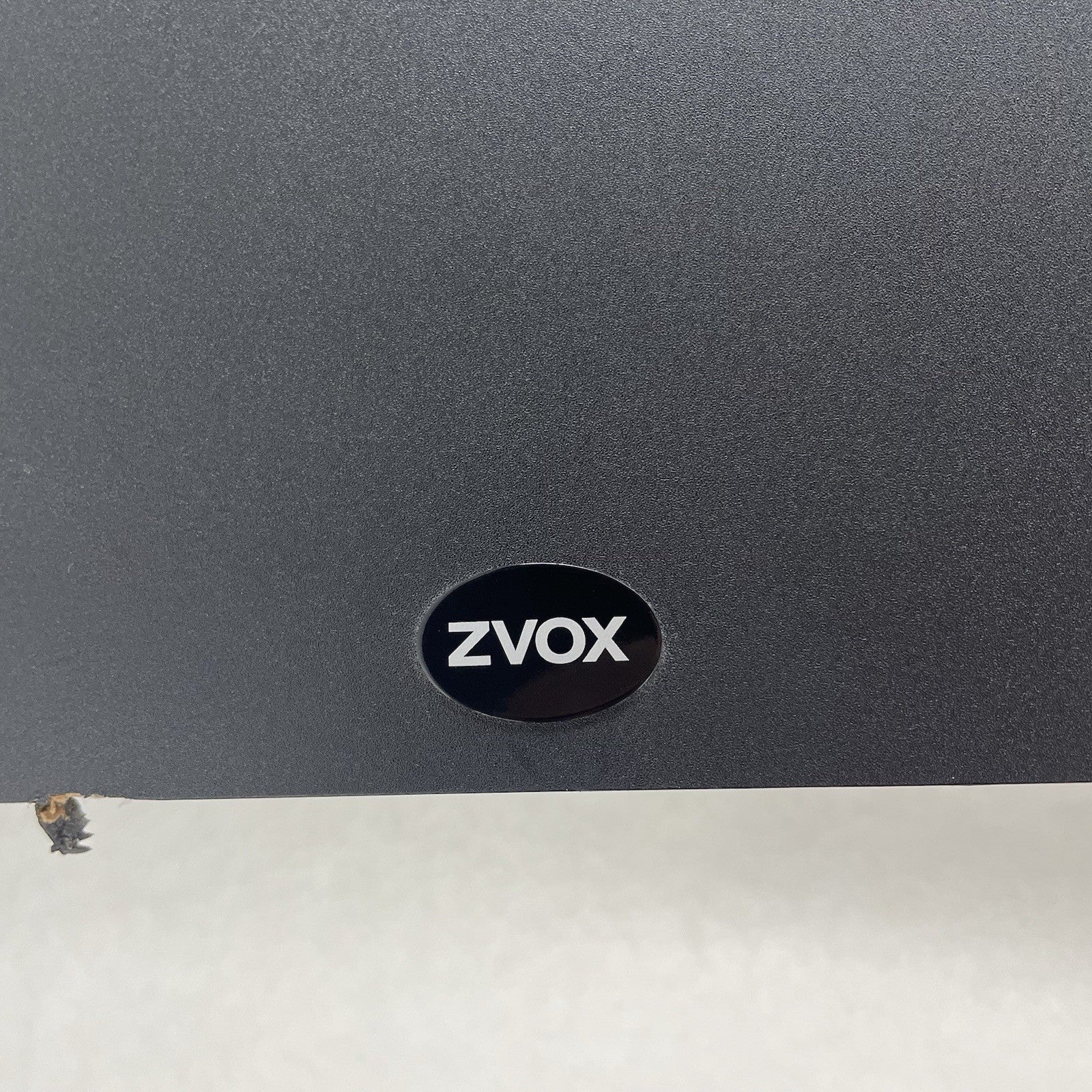 ZVOX 580 Sound Bar Sound Base Cabinet Box Subwoofer Sound System TV Platform Blk