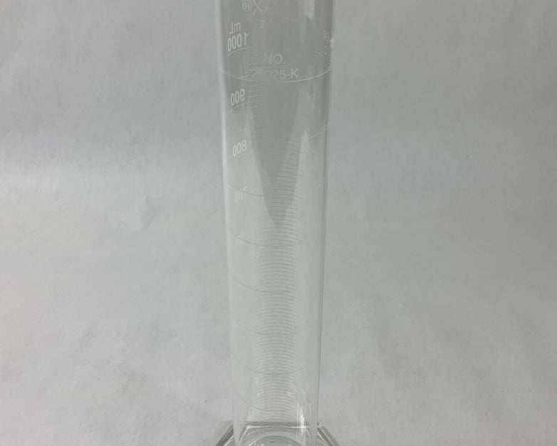 Kimble Kimax 20025-K 1000ml Borosilicate Glass Graduated Cylinder