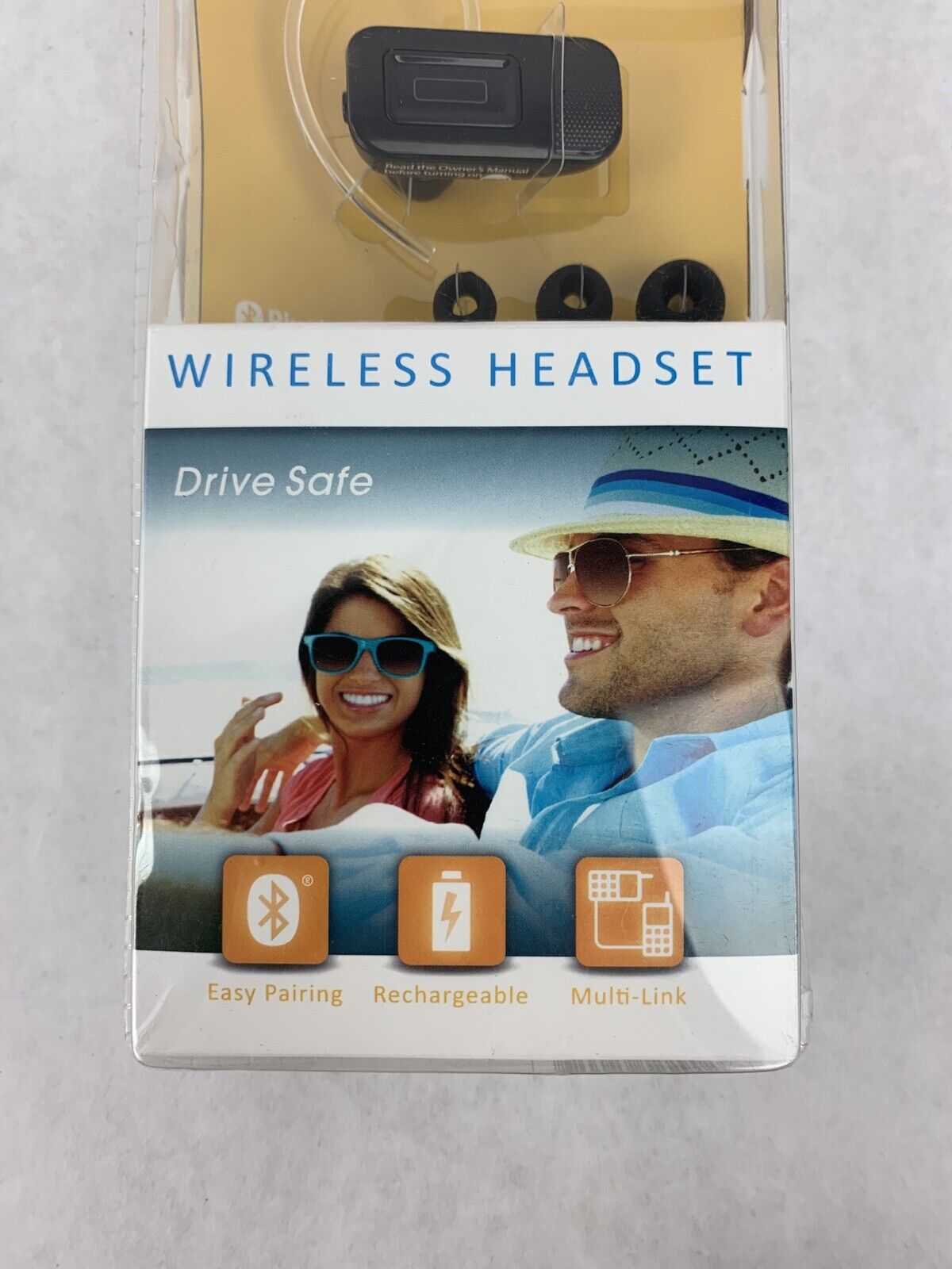 New Emerson EM229 Wireless Hands Bluetooth Headset Earpiece