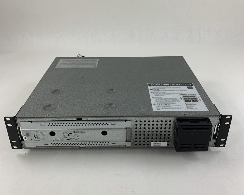APC SMT750RM2U Line Interactive SmartUPS Power Supply Tested No Battery No Caddy