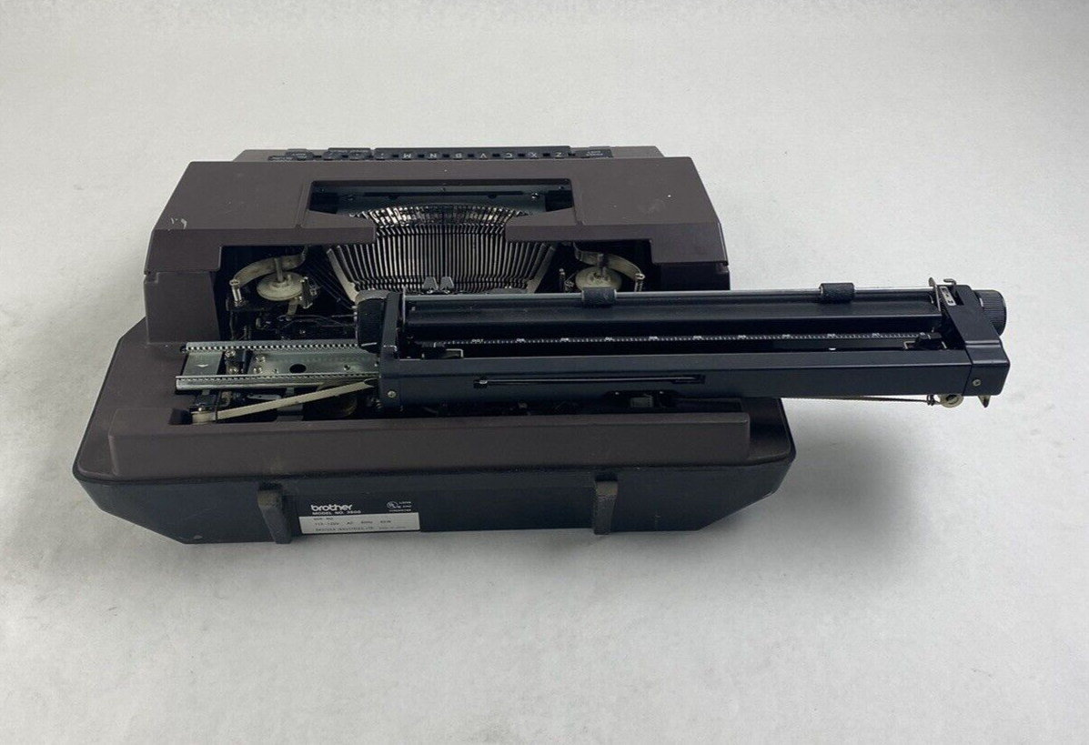 Parts and Repair Brother 3800 Correct Automatic 12 Electric Typewriter & Case