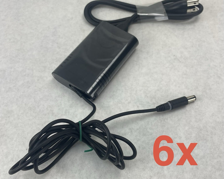 Dell AC Adapter - Model HA65NM130, 65w, 19.5v, 3.34A, Lot of 6