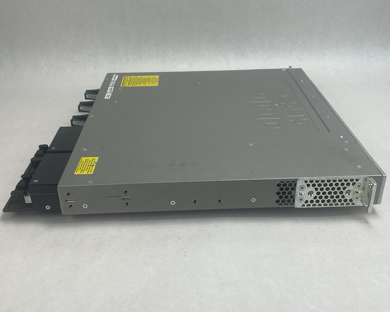 Cisco WS-C3850-48P-S 48 V02 Port Switch 2x 1100W PSU Tested & Reset