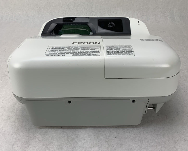 Epson H599A BrightLink 595Wi LCD Lamp Projector 1231 Lamp Hours No Remote