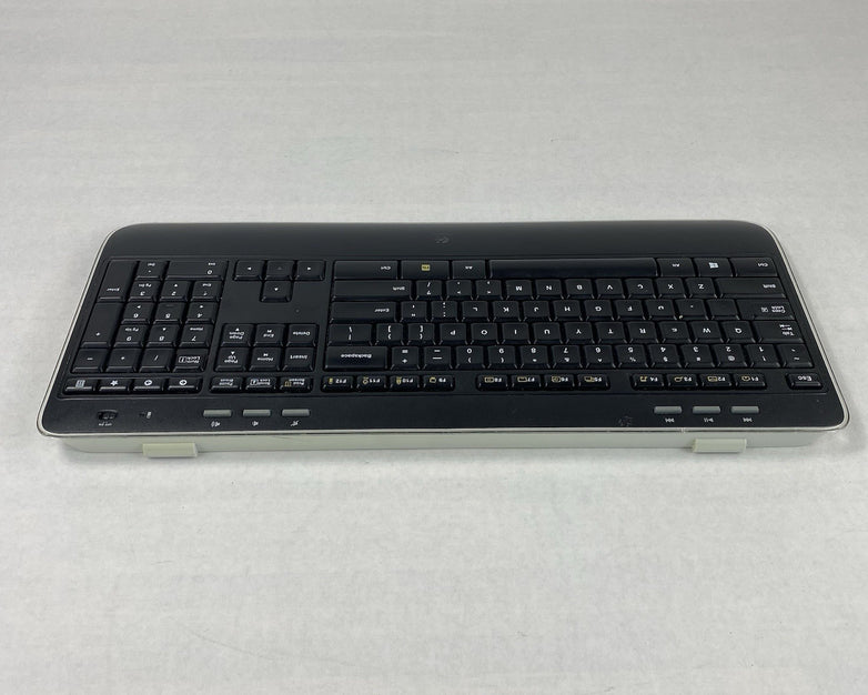 Logitech K520 Y-R0012 Wireless Keyboard No USB Dongle Power Tested - Lot of 4