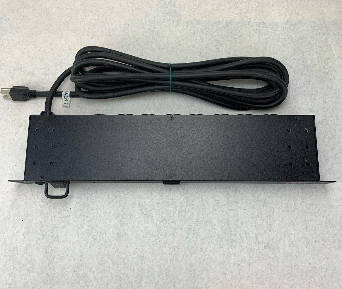 APC SurgeArrest Rackmount NET9RMBLK 120V 15A Power Distribution Unit - Tested9
