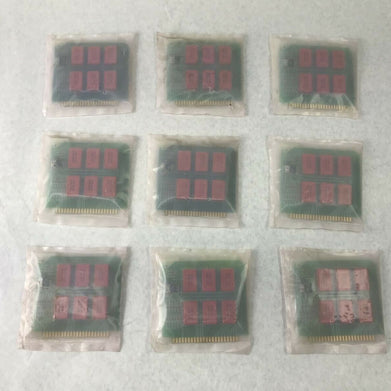 6 Channel Selector MC000396-01 Rev E Card (Lot of 9)