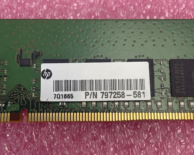 HP 8GB DDR4-2133MHZ 512MX8 CL15 ECC DIMM 797258-581