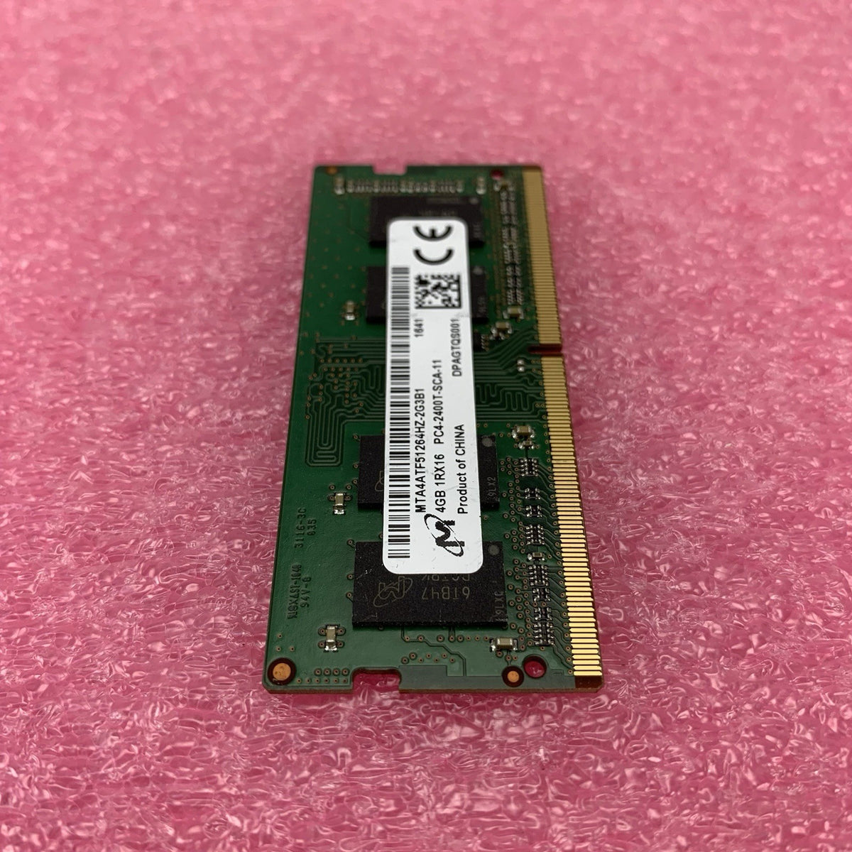 Micron MTA4ATF51264HZ-2G3B1 PC4-2400T-SCA-11 4GB 1Rx16 Desktop Memory RAM Lot 24