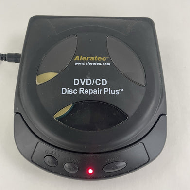 Aleratec DVD CD Video Game Motorized Disc Repair With Power Cord