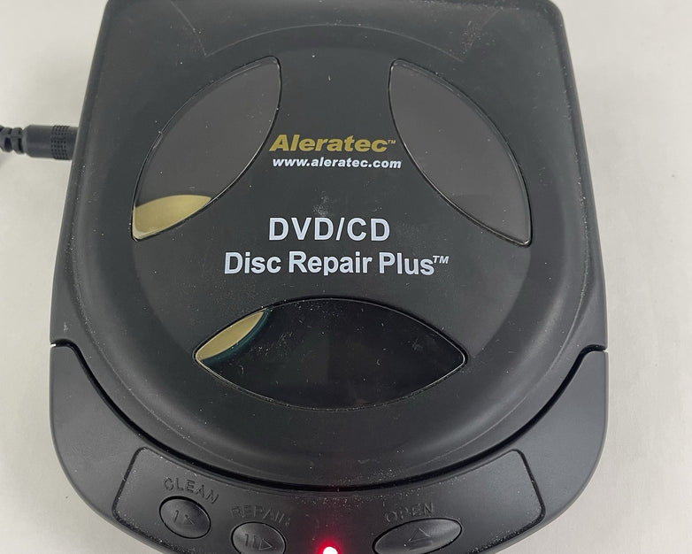 Aleratec DVD CD Video Game Motorized Disc Repair With Power Cord