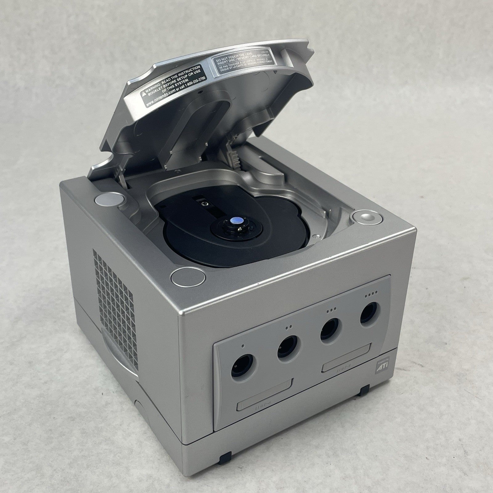 Nintendo GameCube Platinum Silver DOL-101 (USA) Console Only Tested Working1