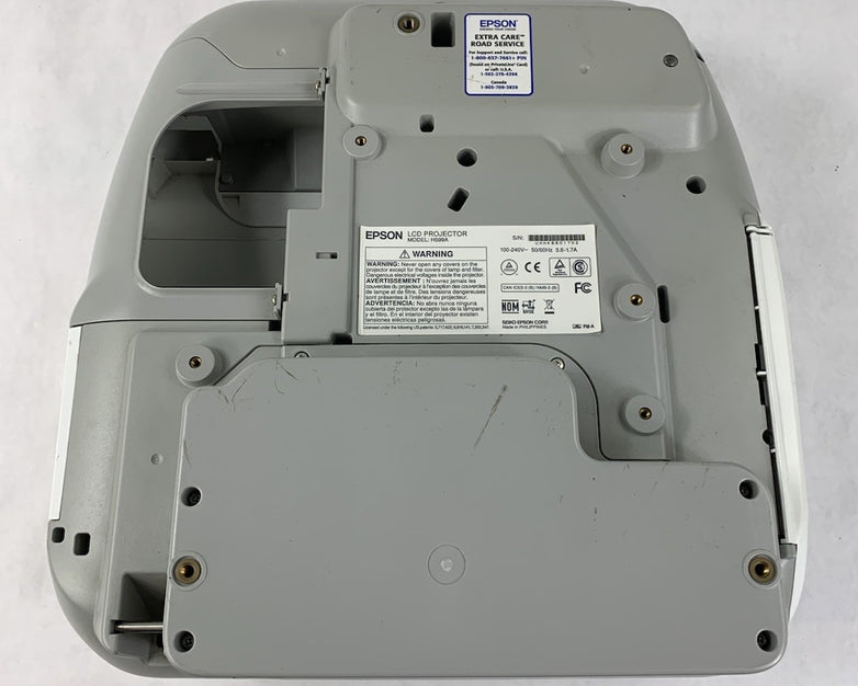 Epson BrightLink 595Wi H599A LCD Projector 205 Lamp Hours - No Remote Loud Fan
