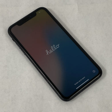 Apple iPhone XR A1984 256GB Unlocked 6.1" Black IOS 18.7.1
