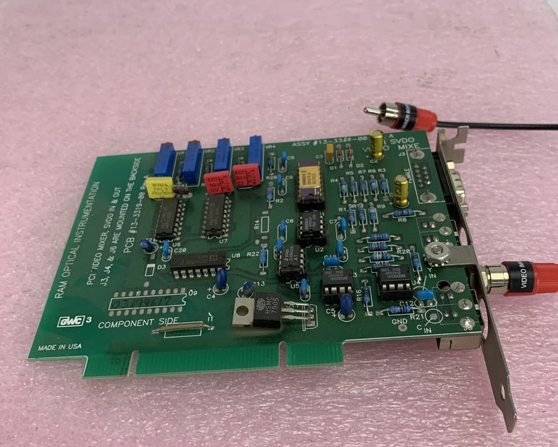 RAM Optical Instrumentation Inc 13-3319-00 PCI Video Mixer