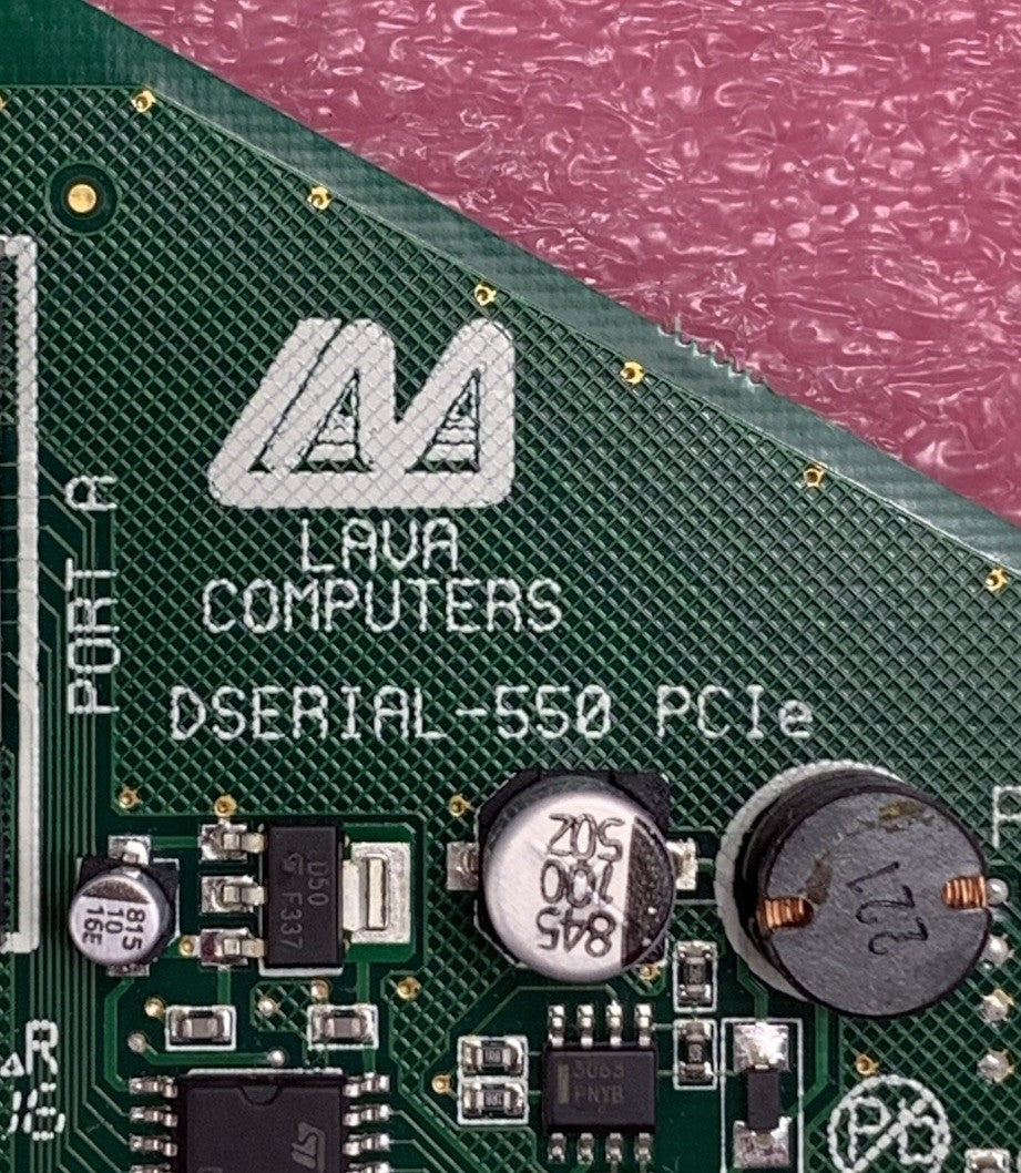 Lava Computers DSerial-550 PCIe Serial Interface Card6