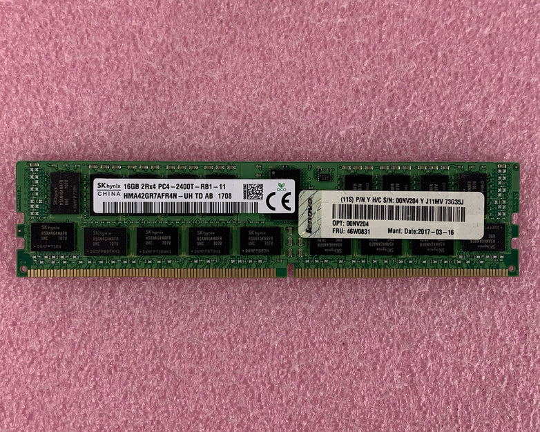 SK hynix HMA42GR7AFR4N-UH TD 16 GB 2Rx4 PC4-2400T Server  Memory RAM