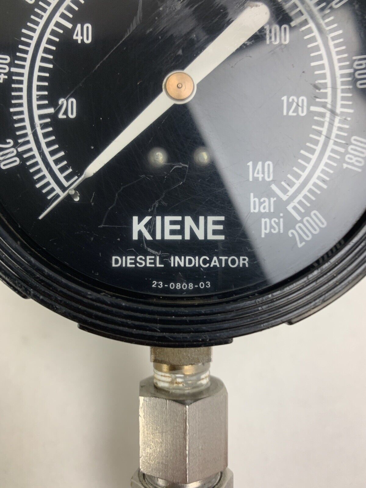 Kiene 23-0808-03 Diesel Cylinder Pressure Indicator Untested