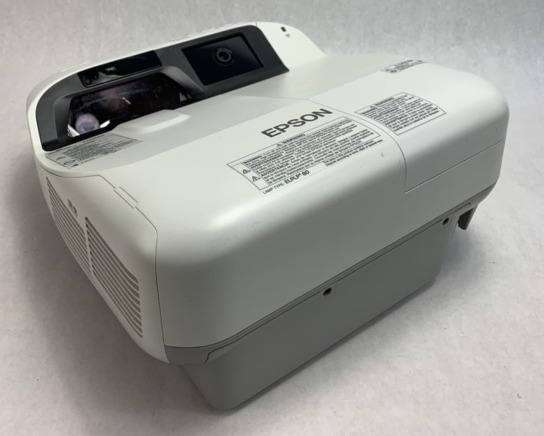 Epson BrightLink 595Wi H599A LCD Lamp Projector 3133 Lamp Hours - No Remote