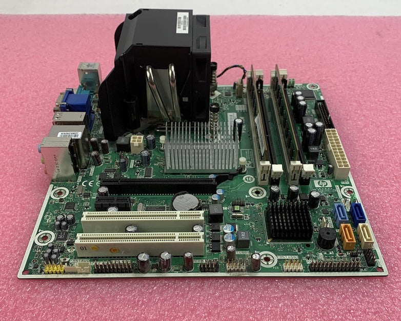 HP PRO 3000 SFF Motherboard Pentium Dual-Core E5400 2.7GHz 4GB RAM w/ Shield