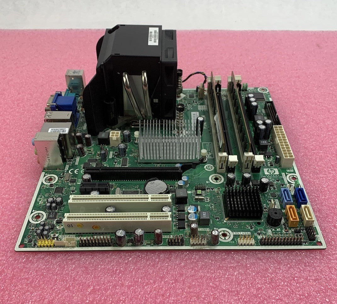 HP PRO 3000 SFF Motherboard Pentium Dual-Core E5400 2.7GHz 4GB RAM w/ Shield