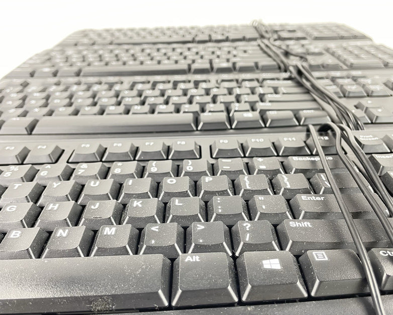 Logitech K120 Wired Keyboard Lot of 4