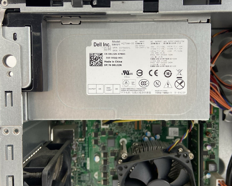 Dell Optiplex 3010 MT Intel Core i5-3470 3.2GHz 4GB RAM No HDD No OS