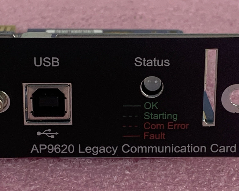 APC AP9620 Legacy Communication Network Card Tested Reset
