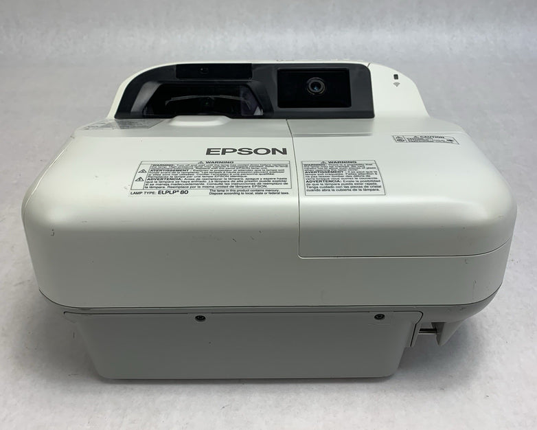 Epson H599A BrightLink 595Wi LCD Lamp Projector 3747 Lamp Hours - No Remote