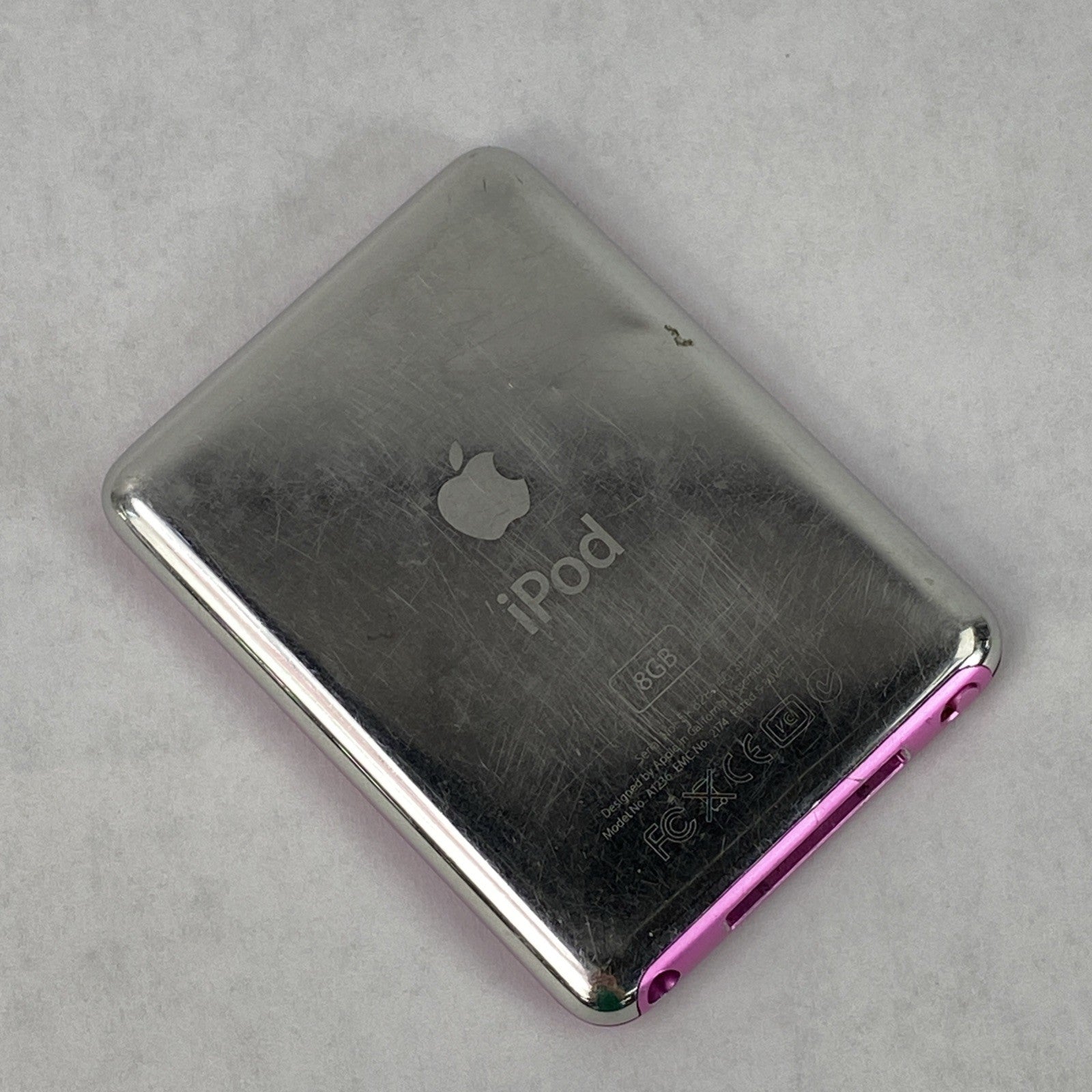 Apple iPod Nano 3rd Gen A1236 8GB Pink v1.1.311