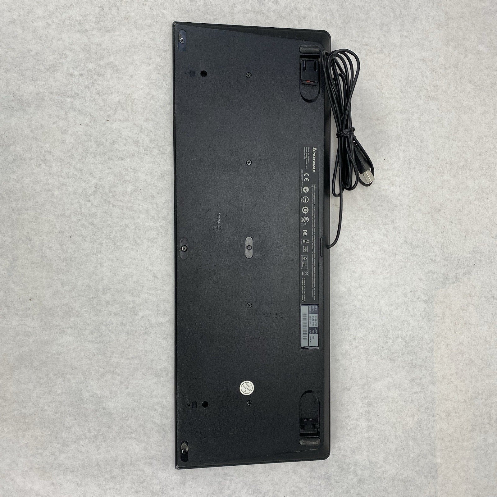 Lenovo SK-8821 5V 100mA  USB Keyboard Tested (Lot of 5)8