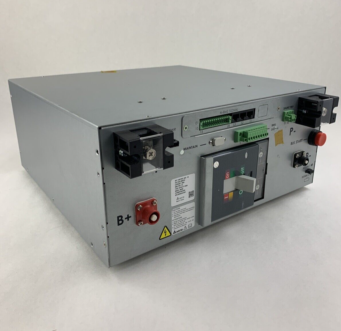 Eaton UCB600V250AB00 Battery Control Box 600VDC 250A w/ ABBSace in250A Breaker