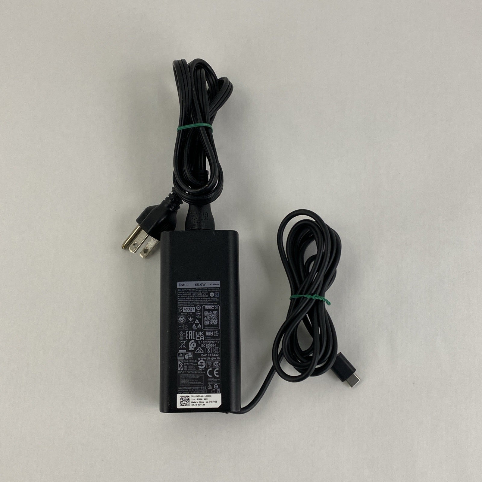 Dell LA65NM190 65W USB-C AC Adapter Lot of 34