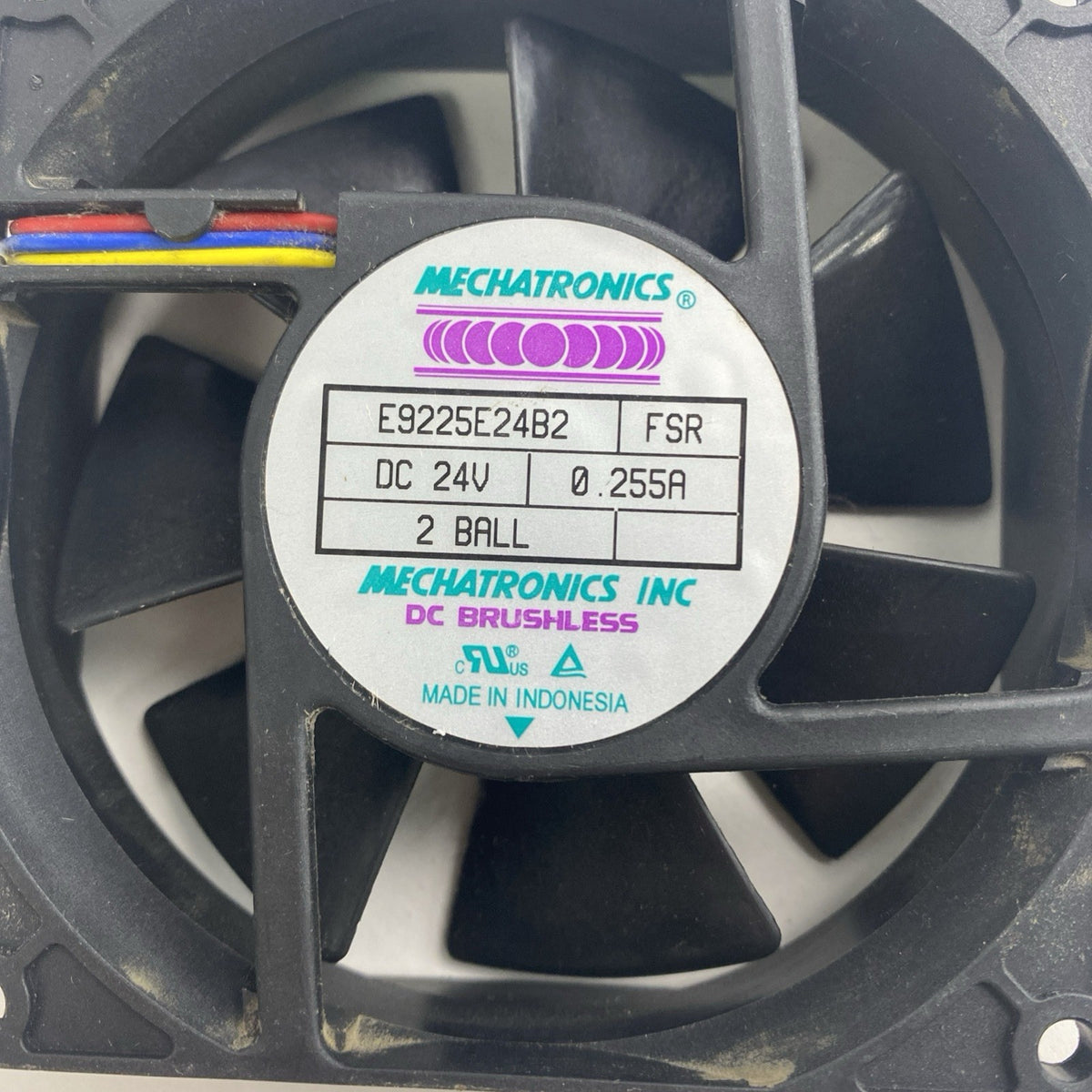 Mechatronics E9225E24B2 DC24V Cooling Fan3