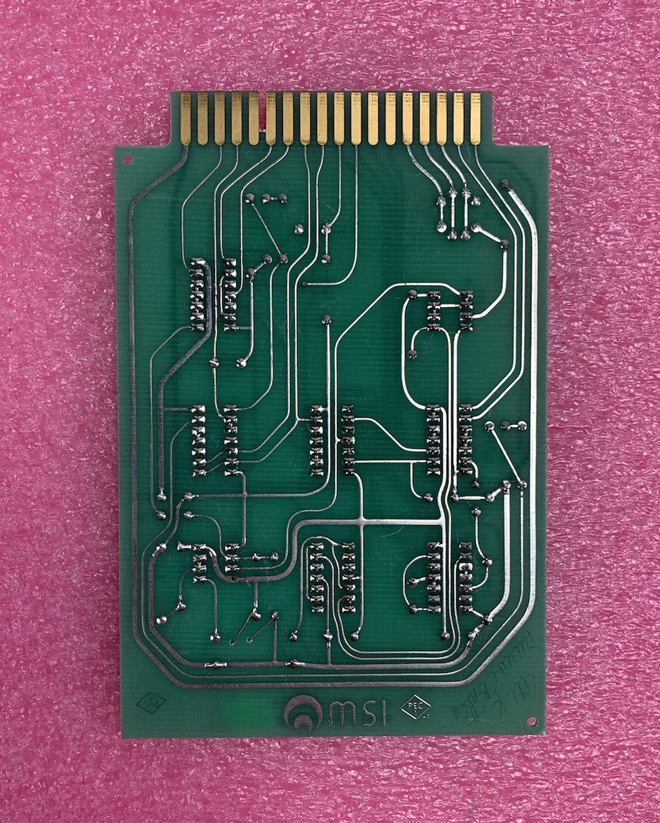 MSI Pipette Logic 24861-5 Vintage 1976 Micromedic Card