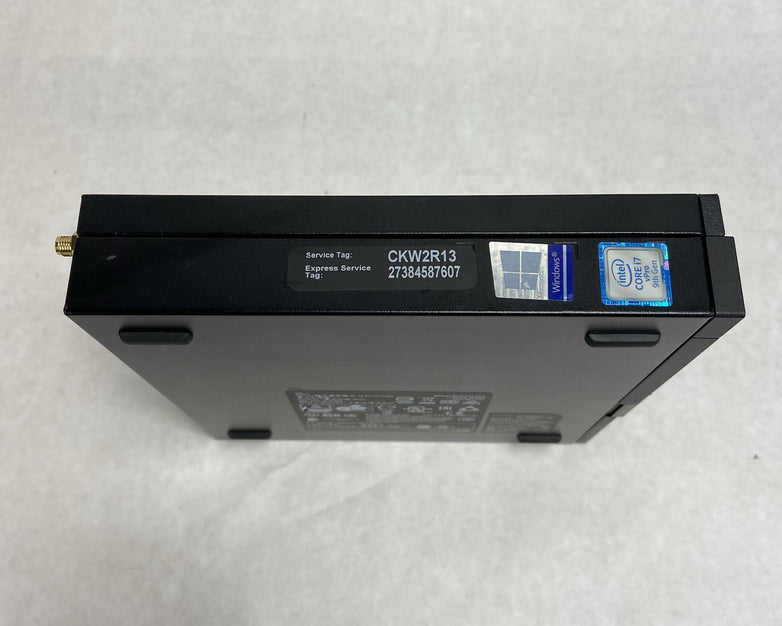 Dell Optiplex 7070 Micro Intel Core i7-9700T 2GHz 8GB RAM No AC/HDD/OS
