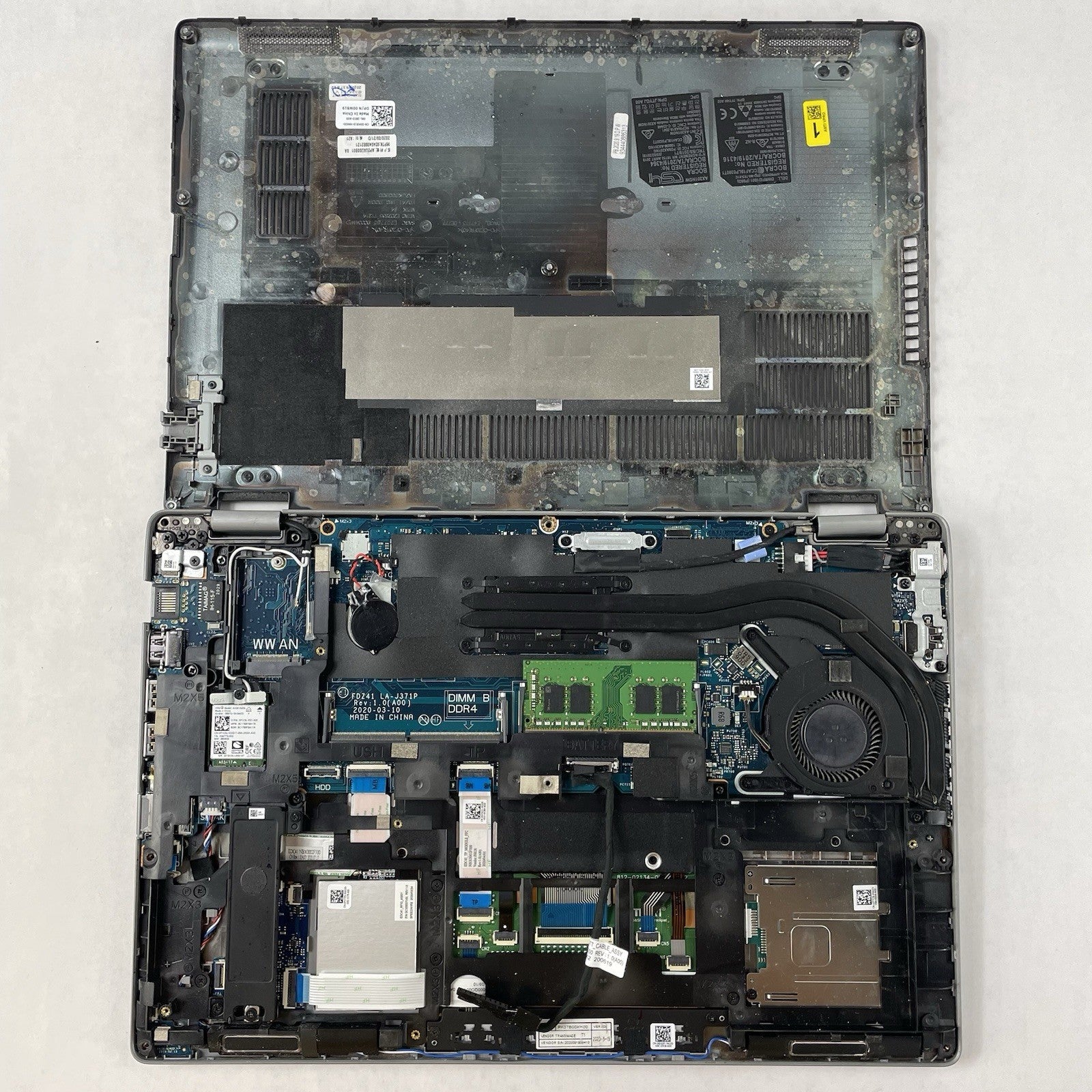 Dell Latitude 5410 14" i7-10610U 1.80 GHz 8 GB RAM No SSD/OS/AC/Batt - READ20