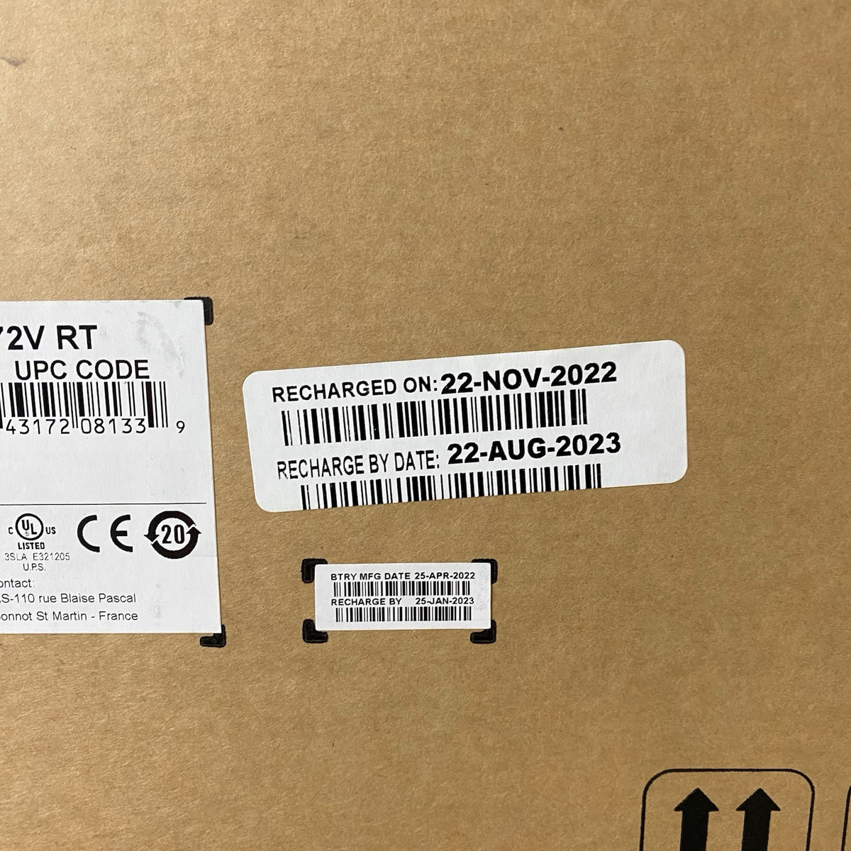 Eaton 9PXEB 9PX 72V Rack/Tower Extended Battery Module EBM 9PX Exp: 8/2317