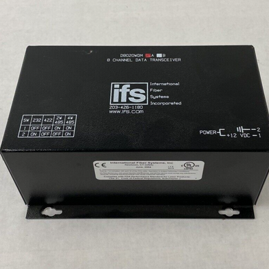 International Fiber Systems IFS D8020WDM 8 Channel Data Transceiver