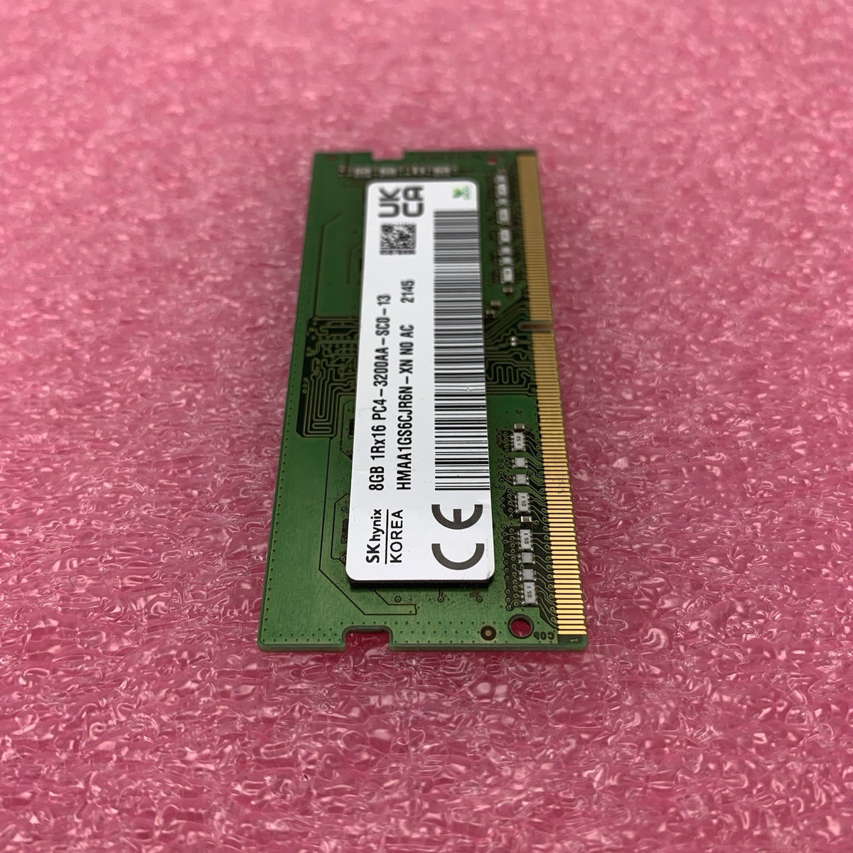 SK Hynix HMAA1GS6CJR6N-XN PC4-3200AA-SC0-13 8GB 1Rx16 Desktop Memory RAM4