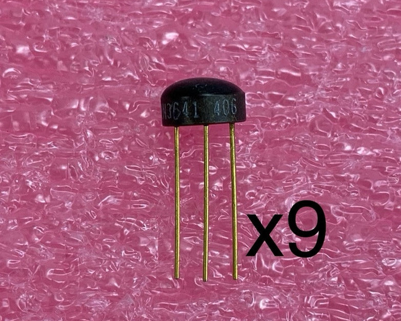 Fairchild 2N3641 406 Transistor (Lot of 9)