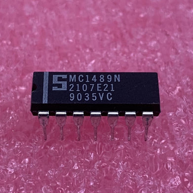 Signature MC1489N Quad Line Receiver IC (Lot of 6)