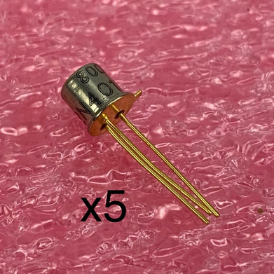 Solid State Scientific 2N4013 Gold Transistor (Lot of 5)