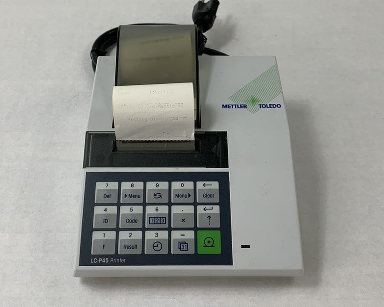 Mettler Toledo LC-P45 Thermal Printer Powers On - Parts and Repair
