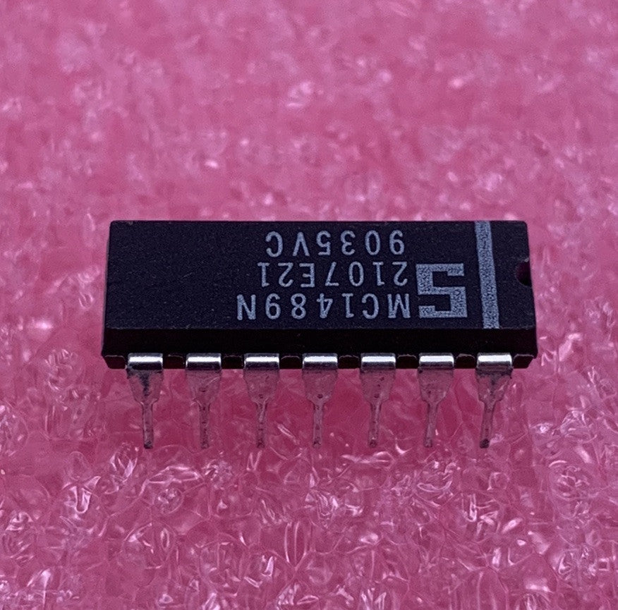 Signature MC1489N Quad Line Receiver IC (Lot of 6)