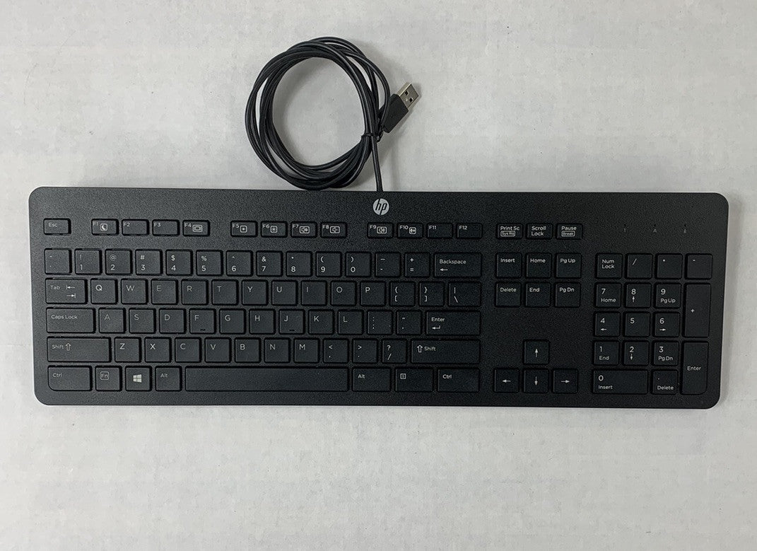 HP PH0U Slim USB Wired Keyboard (Lot of 2)