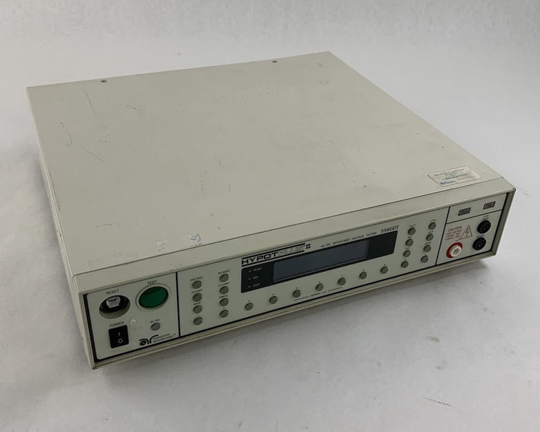 Associated Research Hypot Plus II 5560DT AC/DC Withstand Voltage Tester - P & R