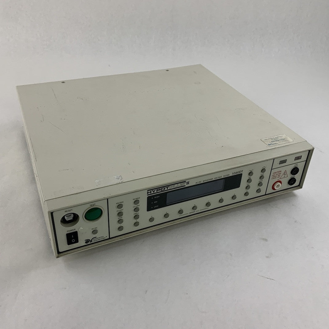Associated Research Hypot Plus II 5560DT AC/DC Withstand Voltage Tester - P & R